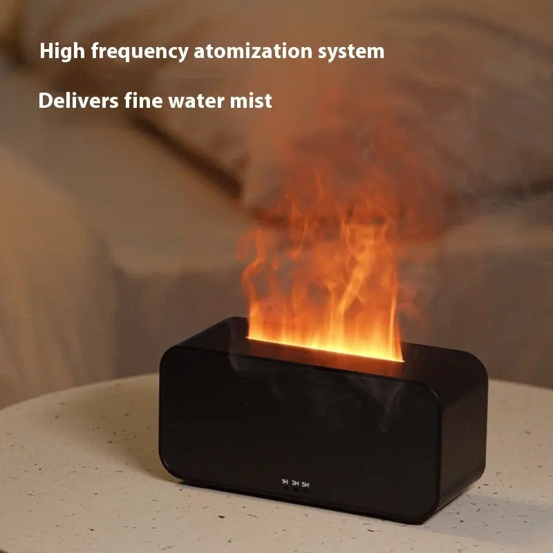 Timing Simulation Aroma Diffuser Usb Household Flame Humidifier  Aromatherapy Machine Spray Air Flame Humidifier Diffuser My Store