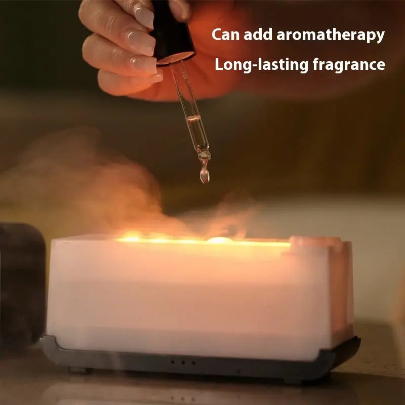 Timing Simulation Aroma Diffuser Usb Household Flame Humidifier  Aromatherapy Machine Spray Air Flame Humidifier Diffuser My Store